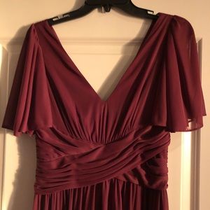 David’s Bridal bridesmaids dress